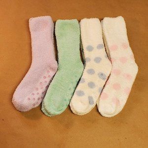 Fluffy Socks 4 Pack